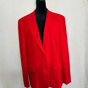 PENDLETON RED WOOL BLAZER